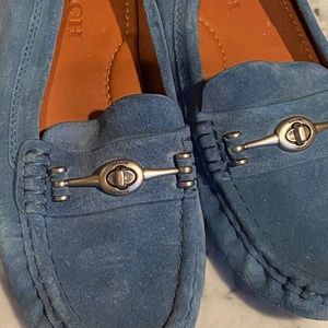 Coach Blue Loafers